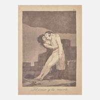 Francisco Goya (Spanish, 1746–1828) Porque Esconderlos from 'Los Caprichos' (Plate 30); together with three Companion Pieces from 'Los Caprichos'
