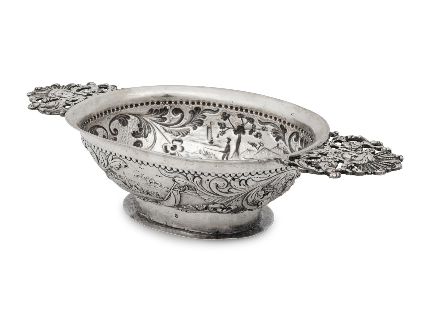 A 20th Century Dutch Silver Bowl