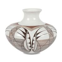 Polychrome Pottery Seed Jar