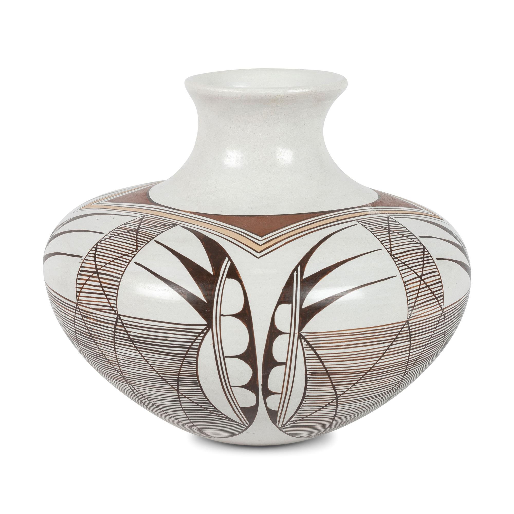 Polychrome Pottery Seed Jar