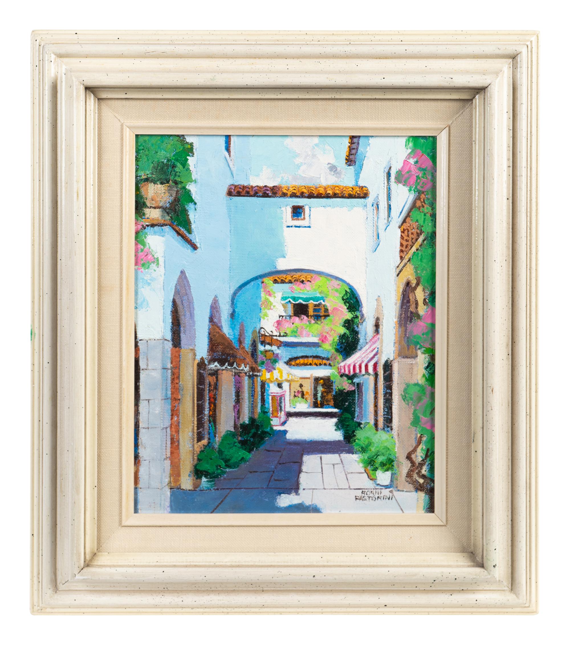 Palm Beach Scenes (Three Paintings)