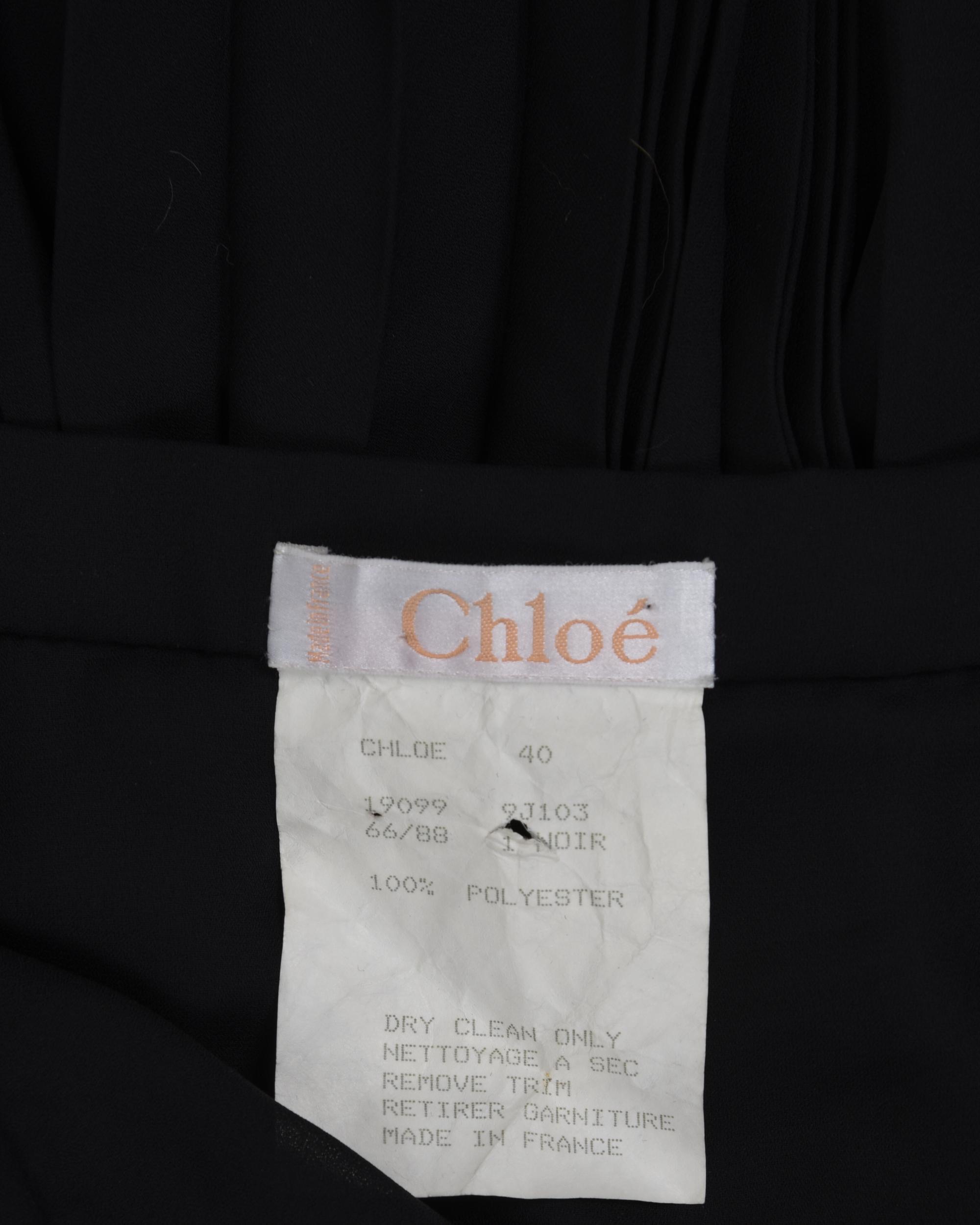 Five Designer Skirts and Pants: One Emanuel Ungaro, One Chloe, One Chanel, One Christian Lacroix, and One Badgley Mischka