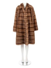 Sable Fur 7/8 Coat