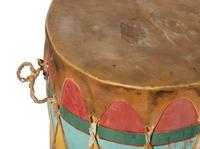 Pueblo Painted Drum