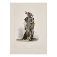 [Native-Americana] Bodmer, Karl. Wahk-Ta-Ge-Li...A Sioux Warrior