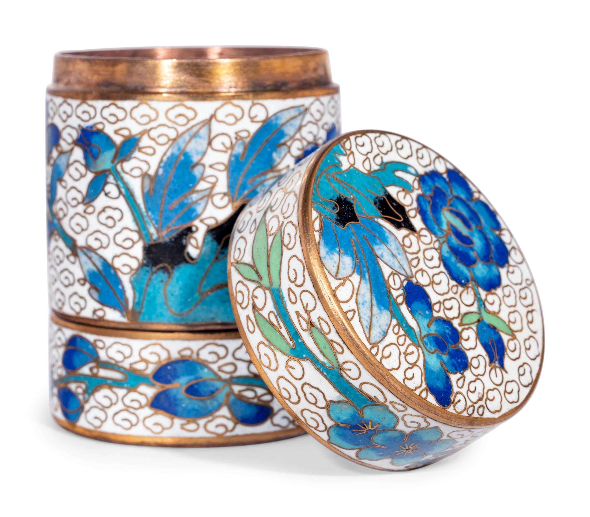Seven Chinese and Japanese Cloisonné Enamel Wares