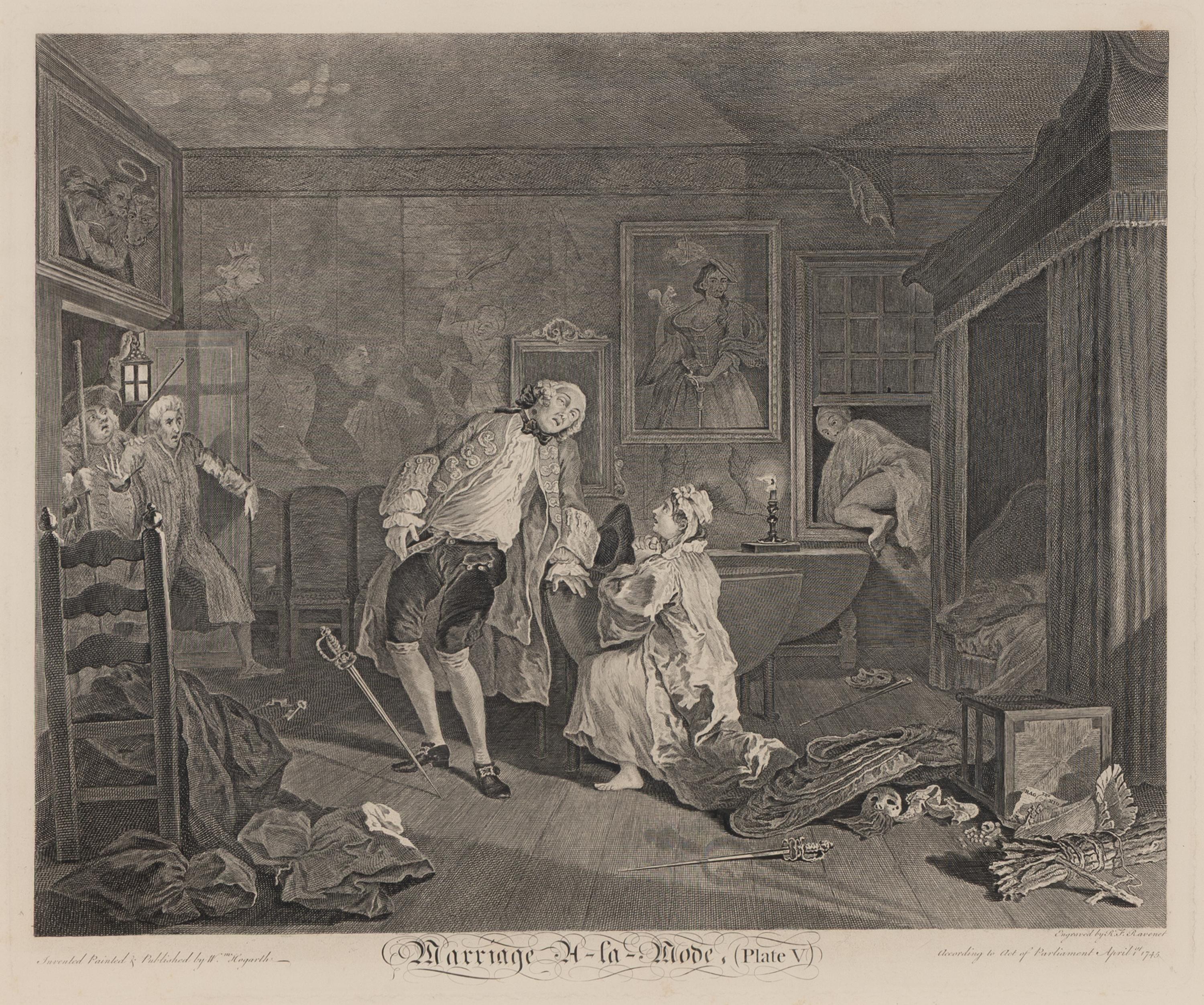 After William Hogarth (English 1697-1764)