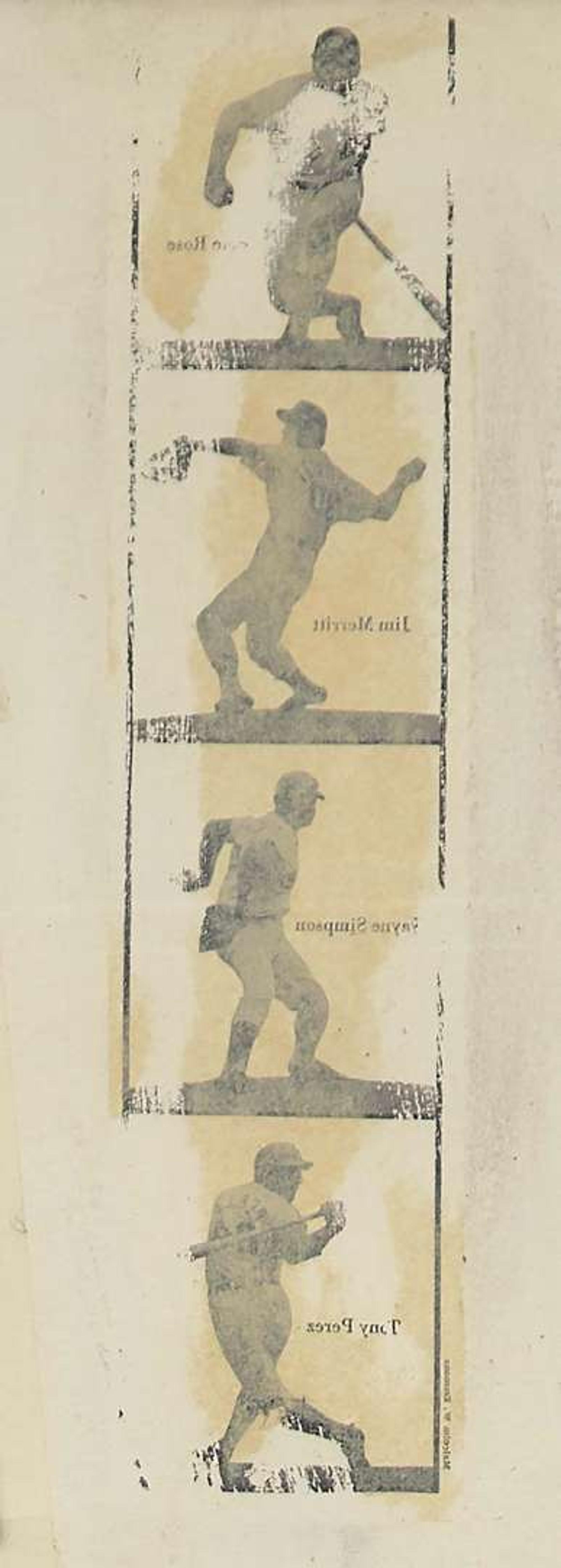 Robert Rauschenberg (American, 1925-2008) - Letter Head II (Syn-Tex)