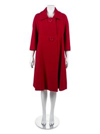 One Norman Norell Coat, One Alberto Fabiani Coat, and One Pauline Trigère Cape, 1960s — Sold to benefit the Art Acquisition Fund at the Indianapolis Museum of Art at Newfield.