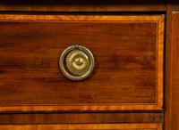 A Regency Style Mahogany and Satinwood Cross Banded Sideboard — 19TH CENTURY