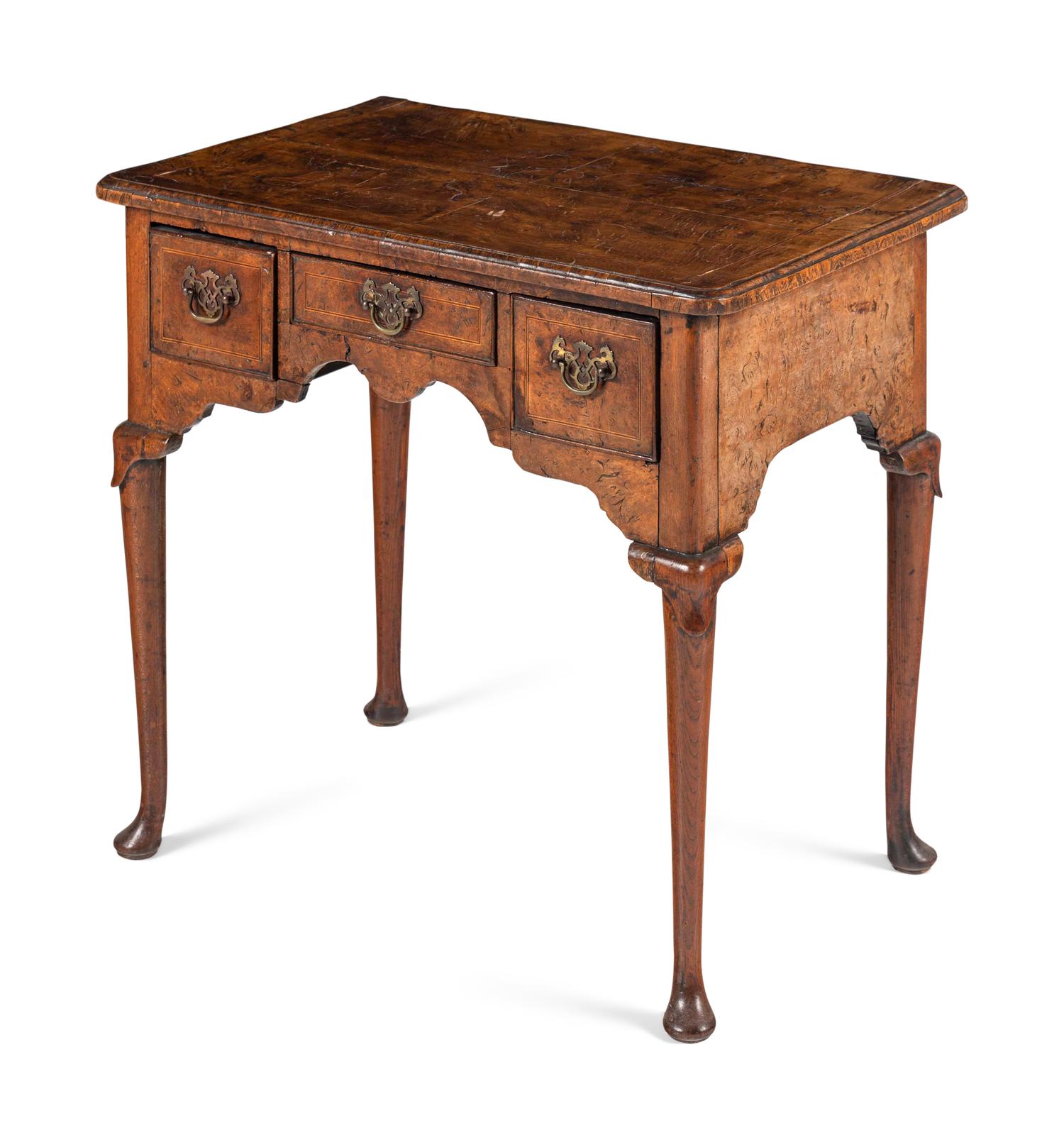 A Queen Anne Walnut Dressing Table