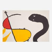Alexander Calder (American, 1898-1976) Serpent Parmi Les Etoiles