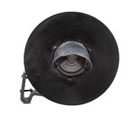A Painted Metal Railroad One-Light Signal Lamp
