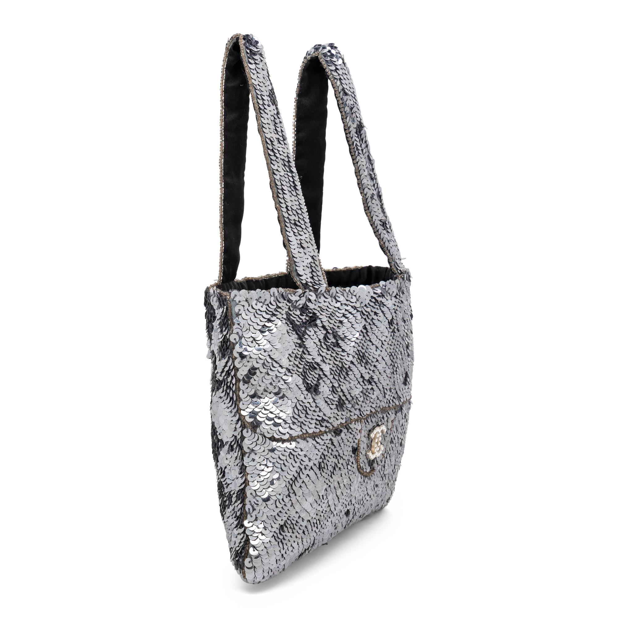 Chanel, Sequined Mini Tote Bag