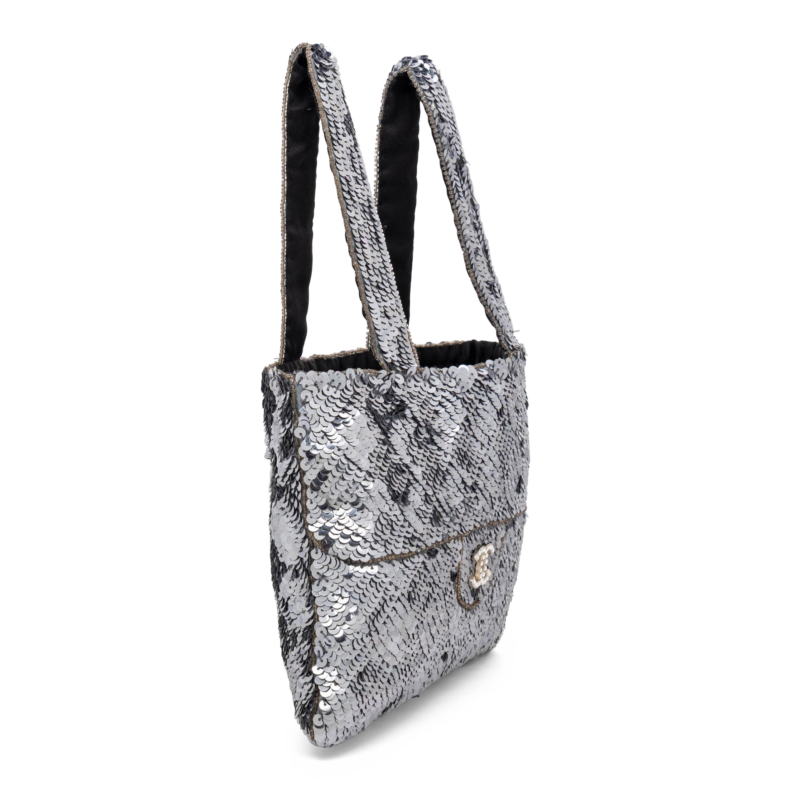 Chanel, Sequined Mini Tote Bag