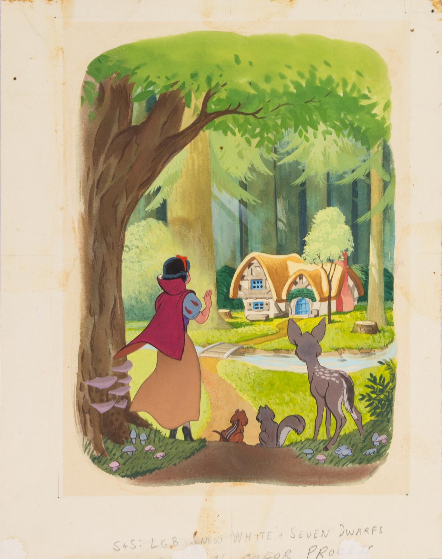 A Collection of Walt Disney Illustration Boards