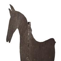 A Wrought Sheet Iron Horse Weathervane