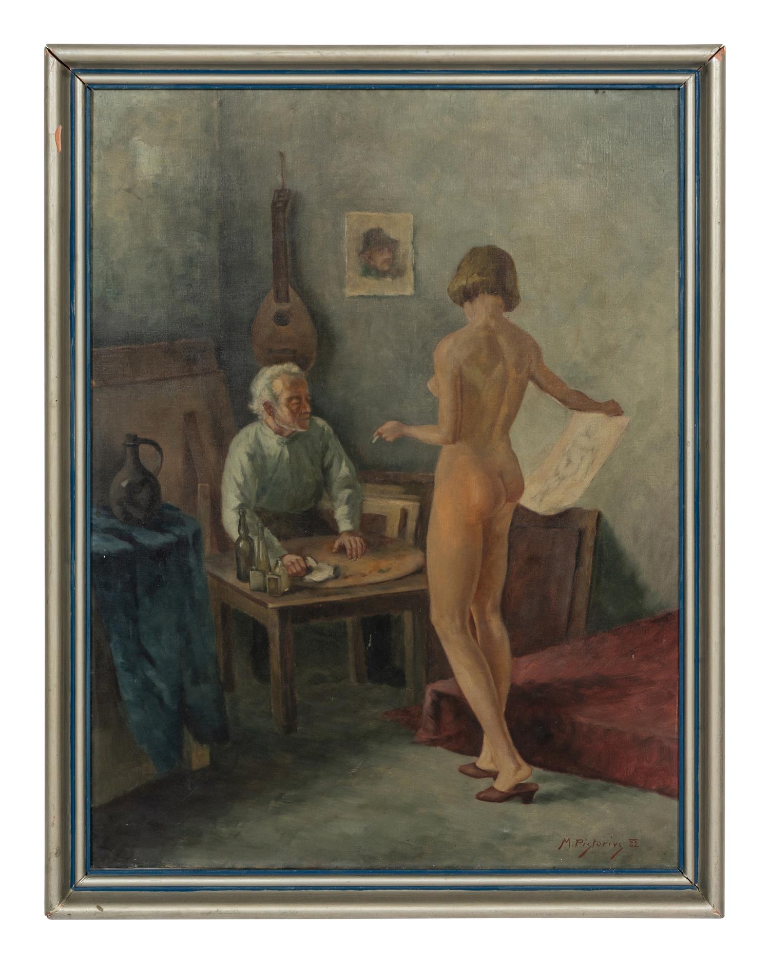 Nude Model in the Artist's Studio , 1932