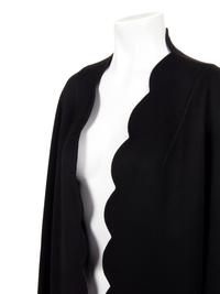 Christian Dior Cashmere Scalloped Edge Jacket