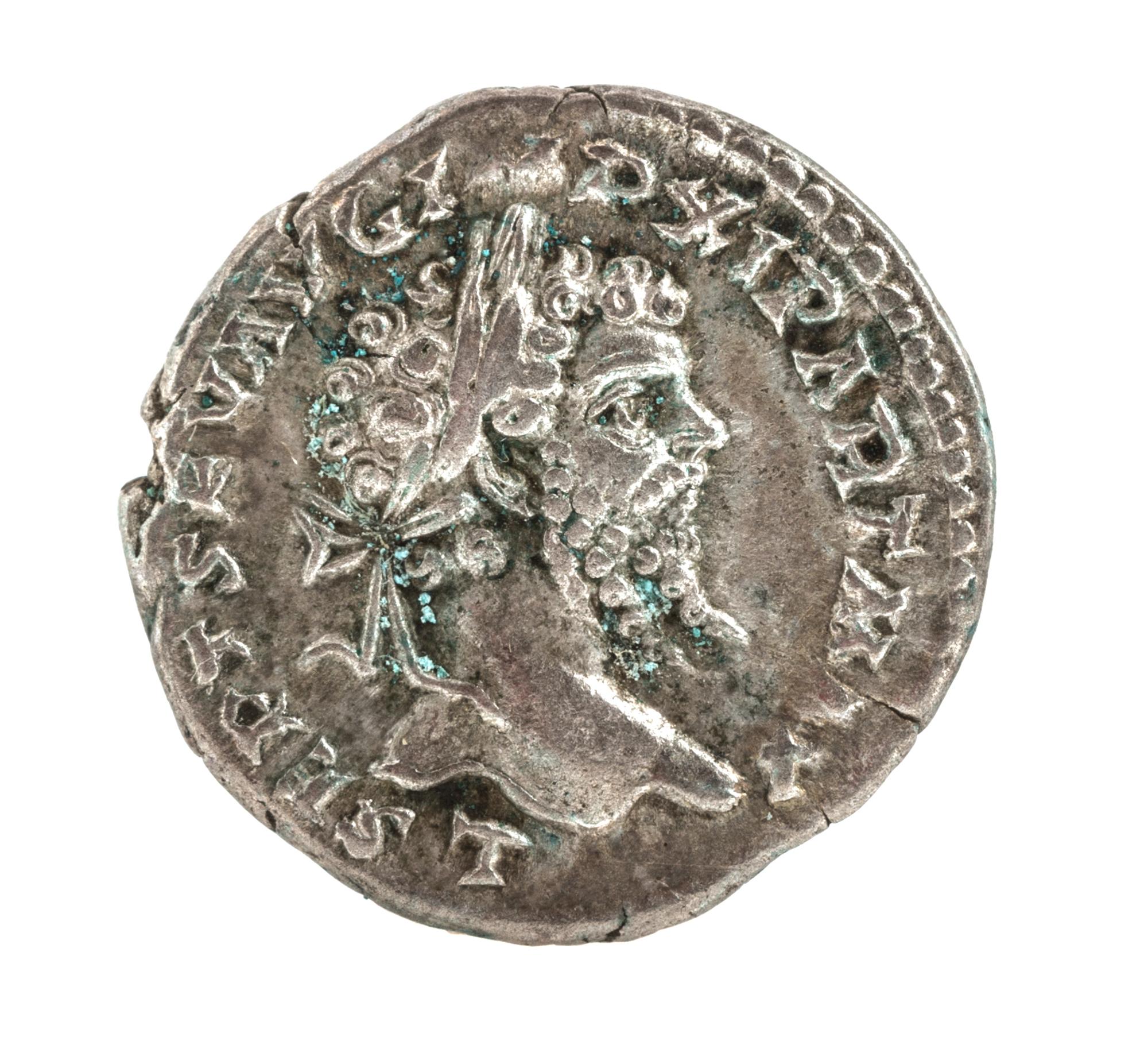 Roman Empire (circa 200 CE), Silver Denarius — Silver Denarius