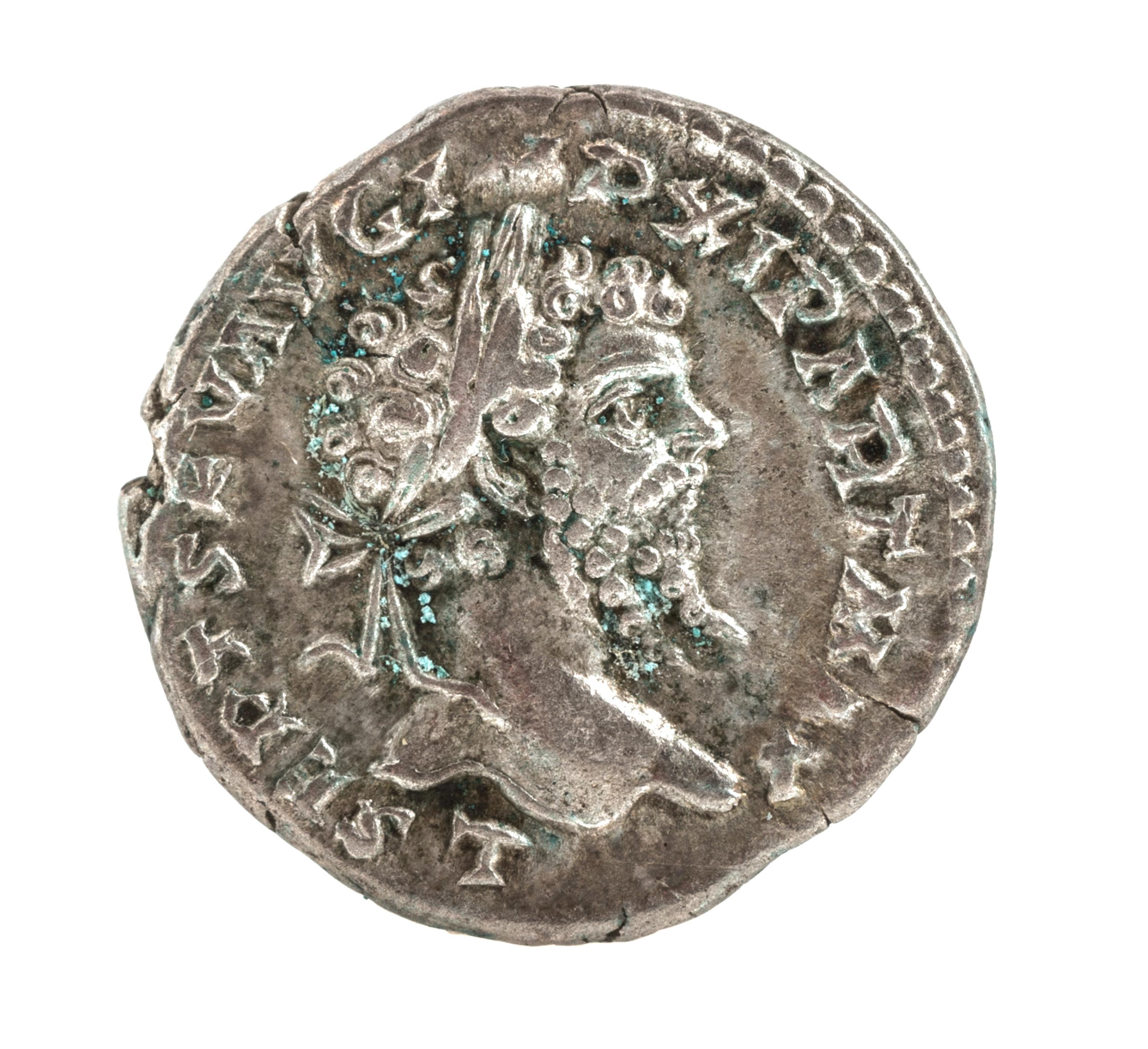 Roman Empire (circa 200 CE), Silver Denarius — Silver Denarius