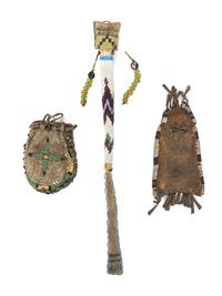 Southern Plains Beaded Strike-A-Light Case, with Striker, PLUS