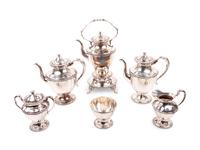 Plateria Alameda Juarez Mexican Silver Tea and Coffee Service