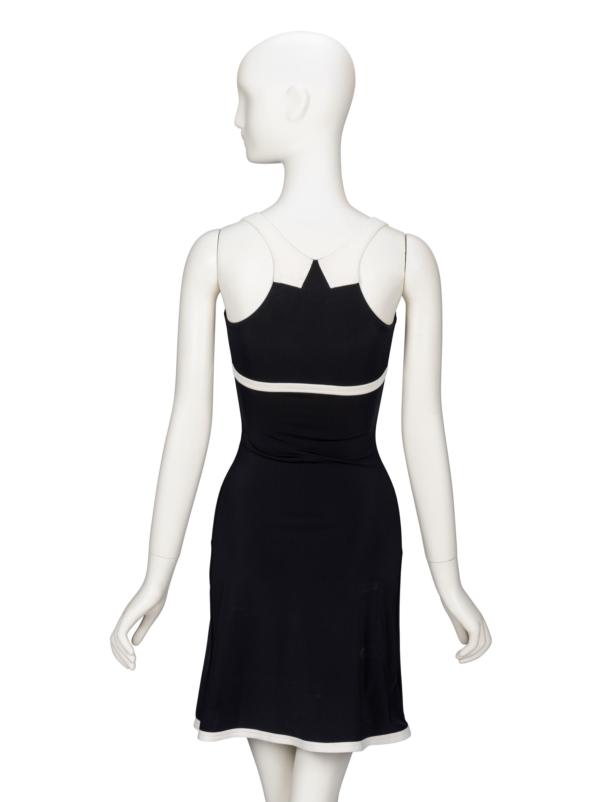 Chanel, Black & White Dress