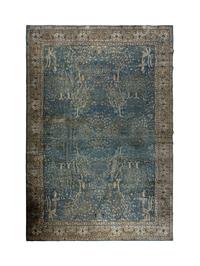 A Laristan Wool Rug