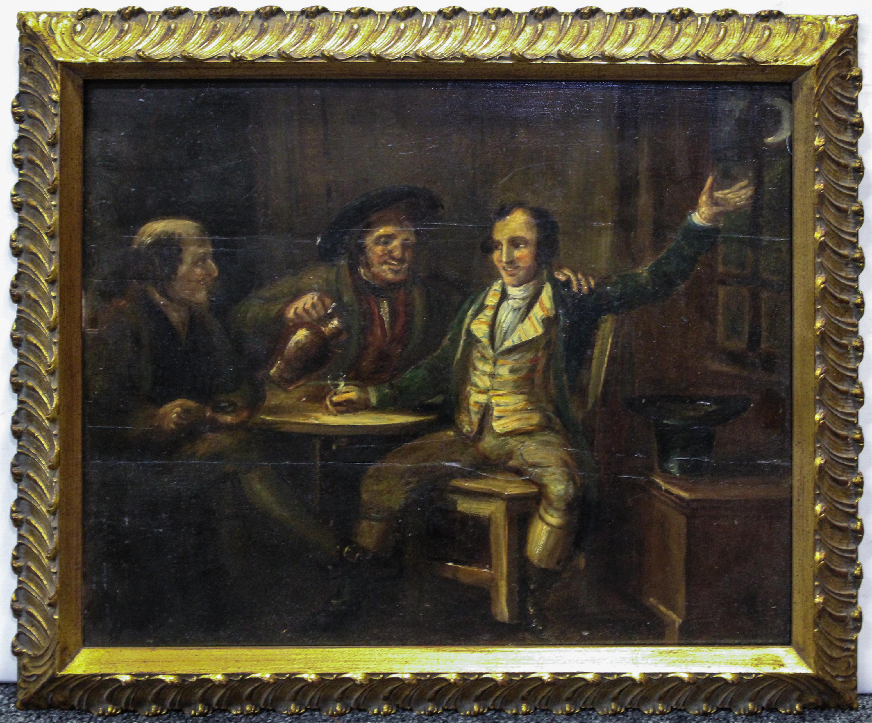 Artist Unknown, (19th Century School), Gentleman in an Interior
