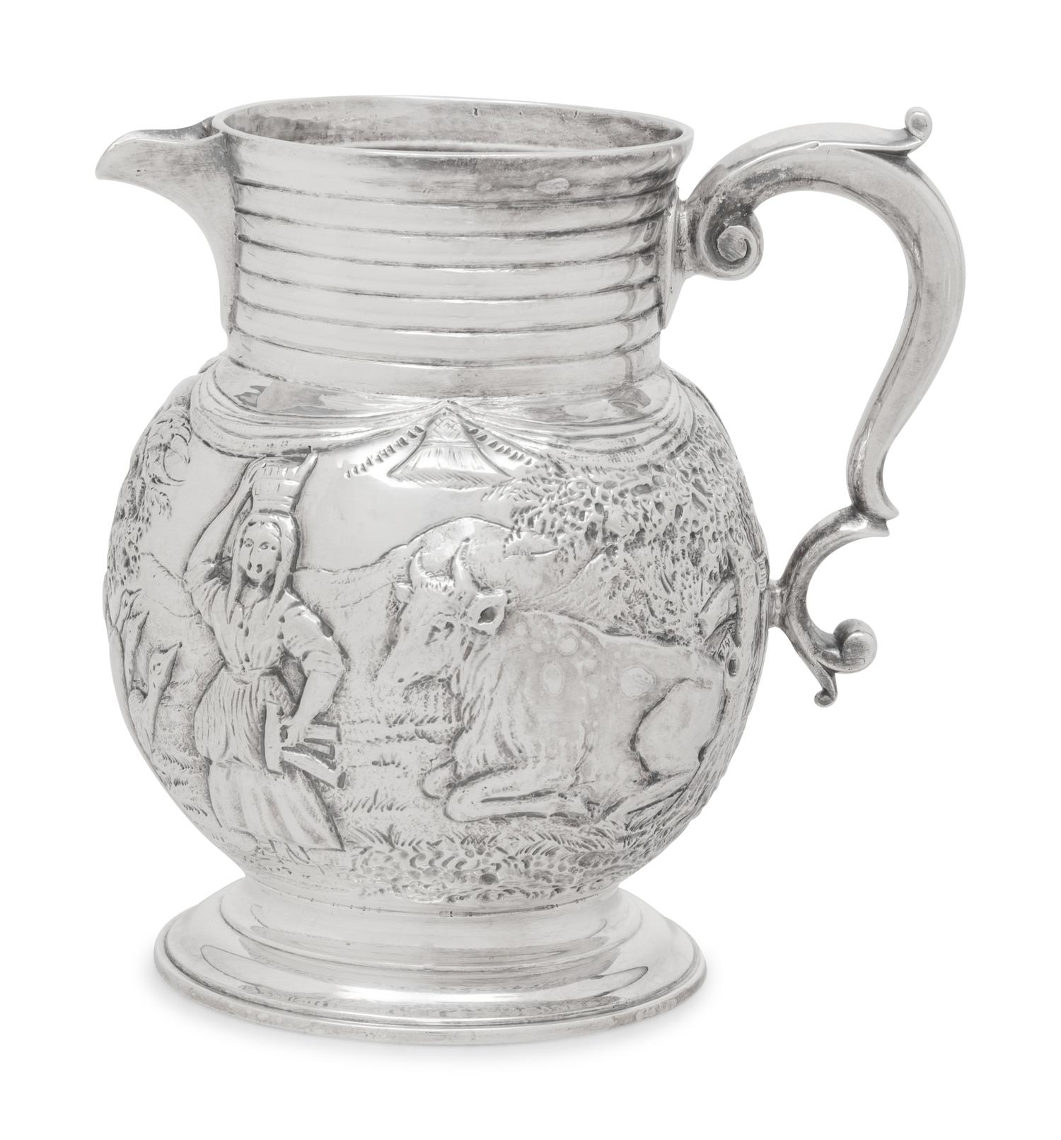 A George III Silver Beer Jug