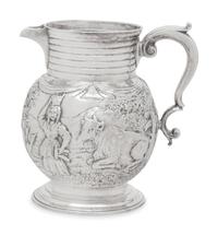 A George III Silver Beer Jug