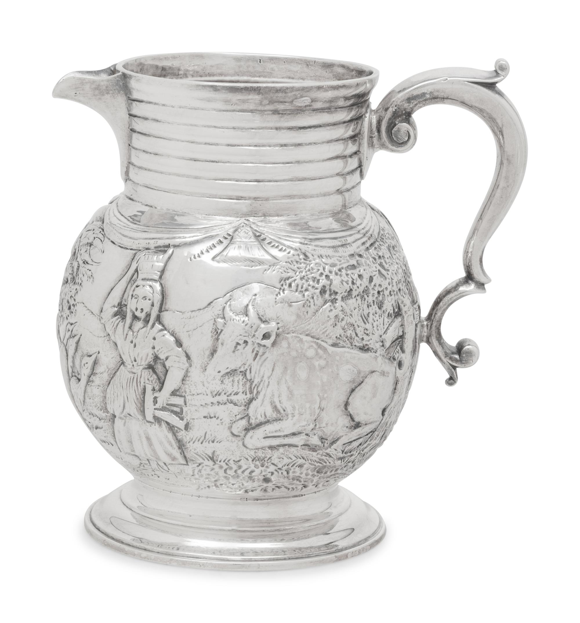 A George III Silver Beer Jug