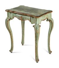 A Venetian Style Painted Side Table