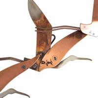 Curtis Jere Birds in Flight Metal Wall Sculpture