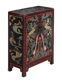 A Chinese Lacquered Cabinet