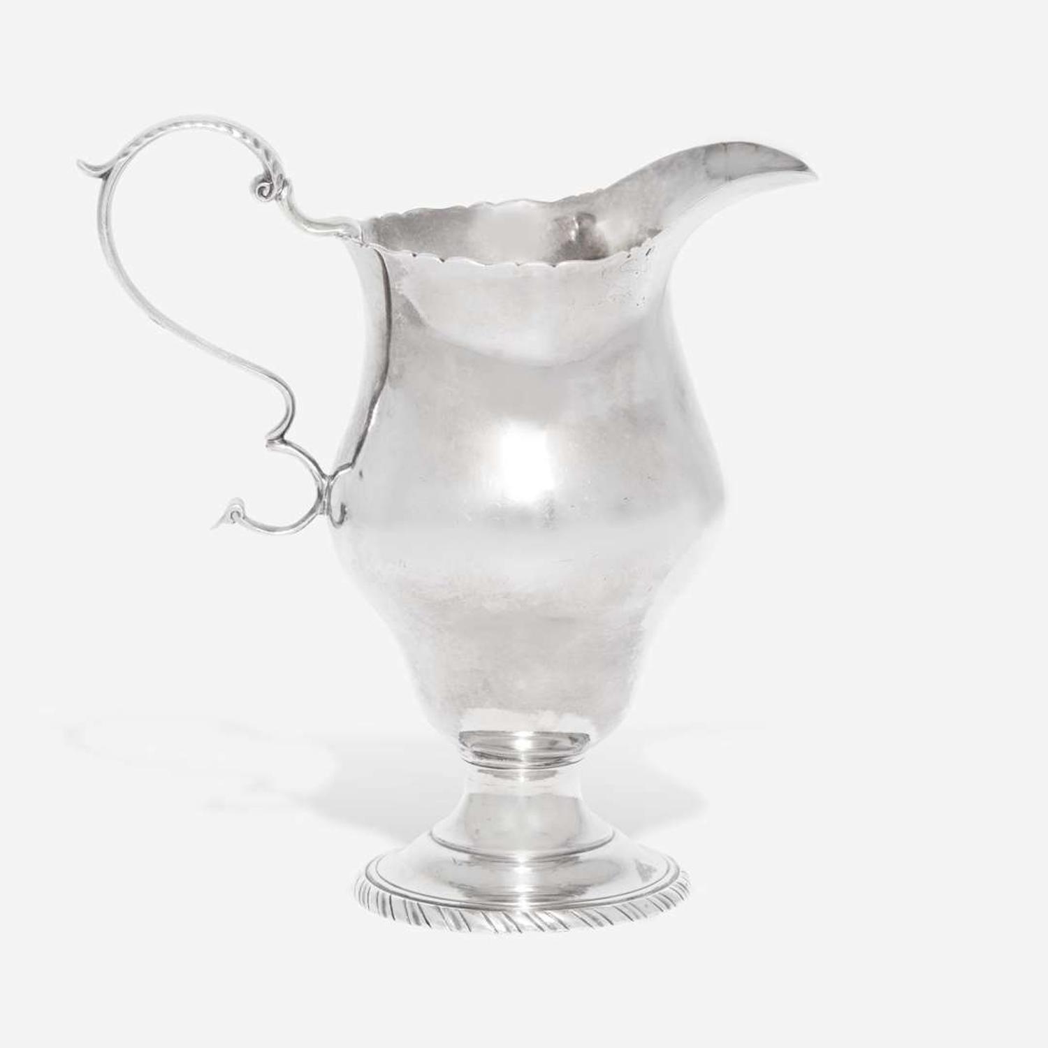 A silver cream pot John Leacock (1729-1802), Philadelphia, PA, circa 1780