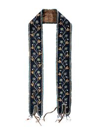 Anishinaabe Beaded Bandolier Sash