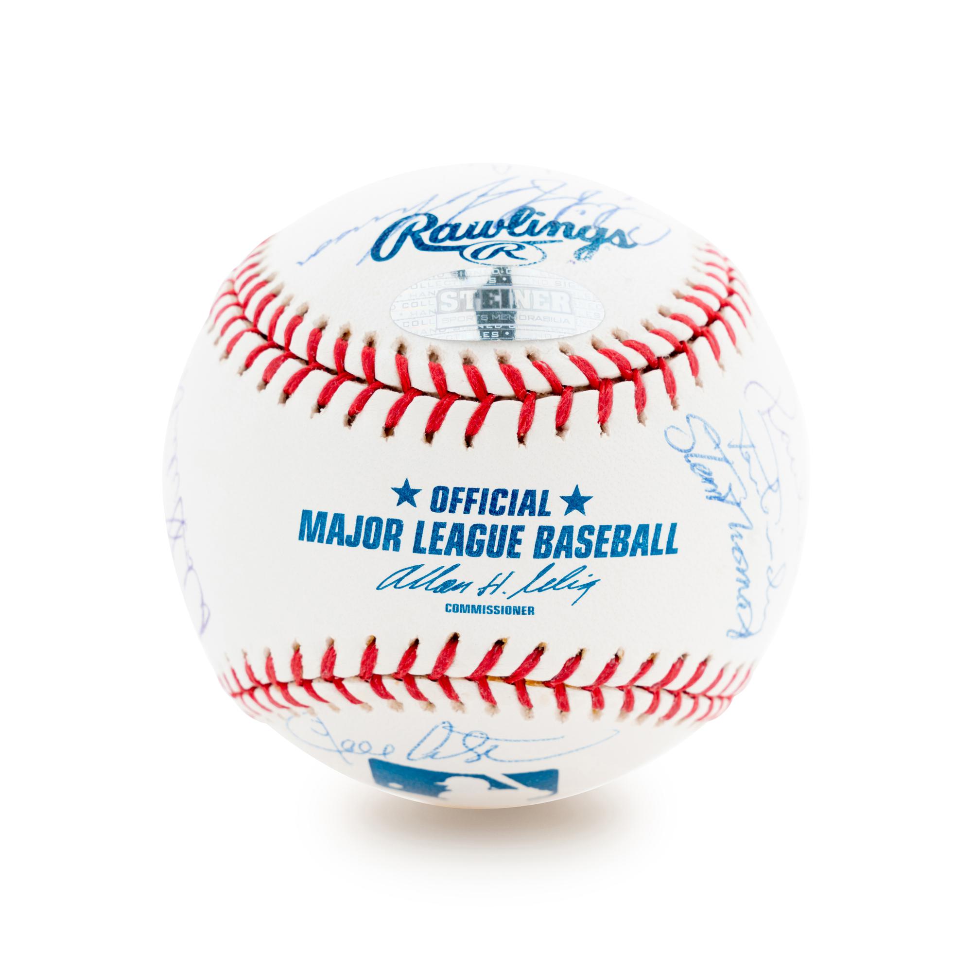 A 1977 New York Yankees Team Signed Baseball (Steiner)