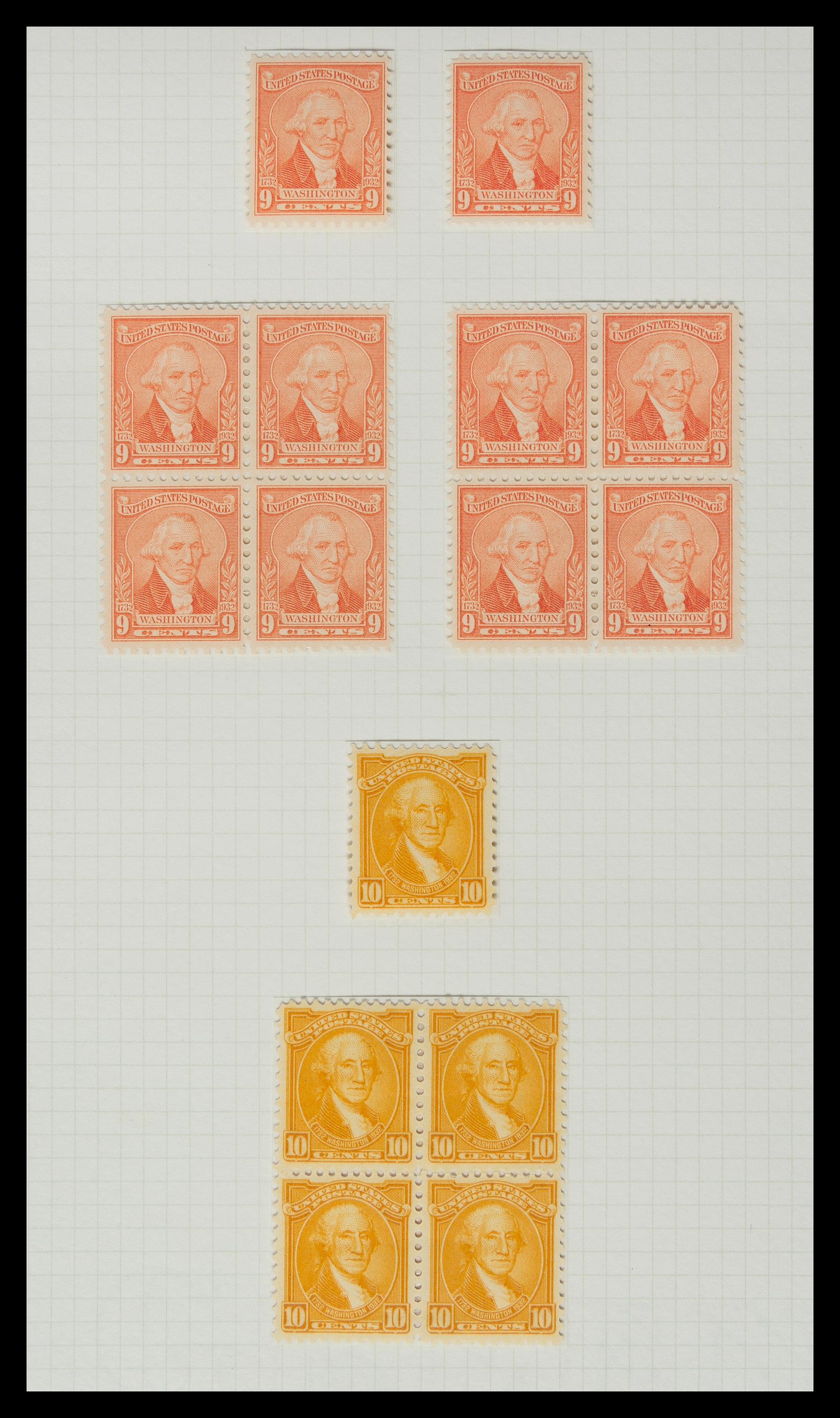 A Collection of United States Commemorative Stamps — 1904-1932