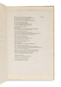 [DOVES PRESS -- LEAF BOOK]. STROUSE, Norman H. (1906-1993) and DREYFUS, John (1918-2002). C-S, The Master Craftsman . Harper Woods, MI: [Printed by Leonard F. Bahr at] The Adagio Press, 1969.