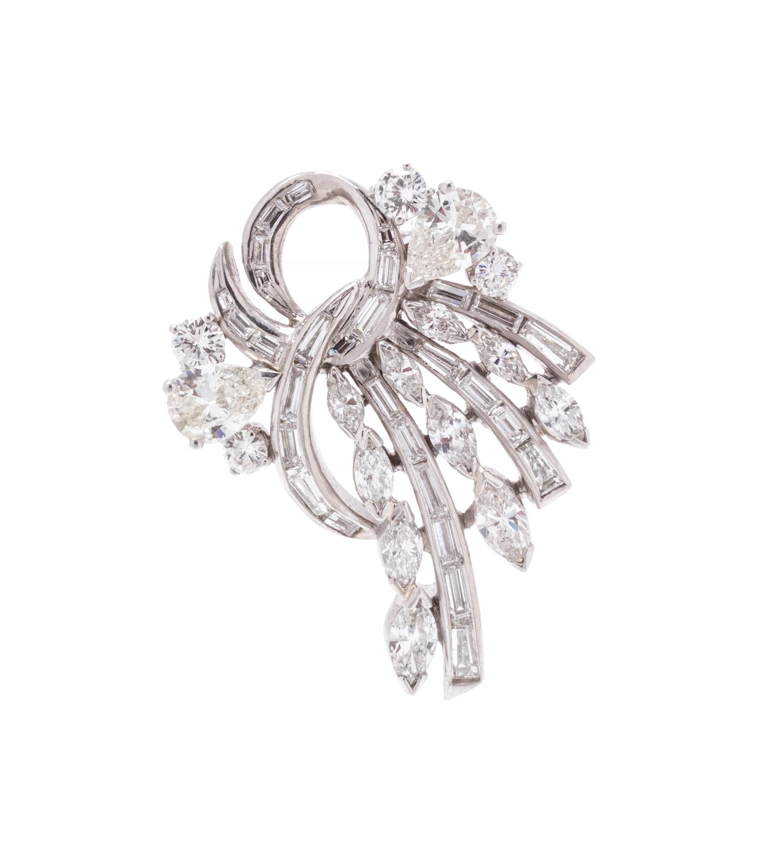 DIAMOND BROOCH