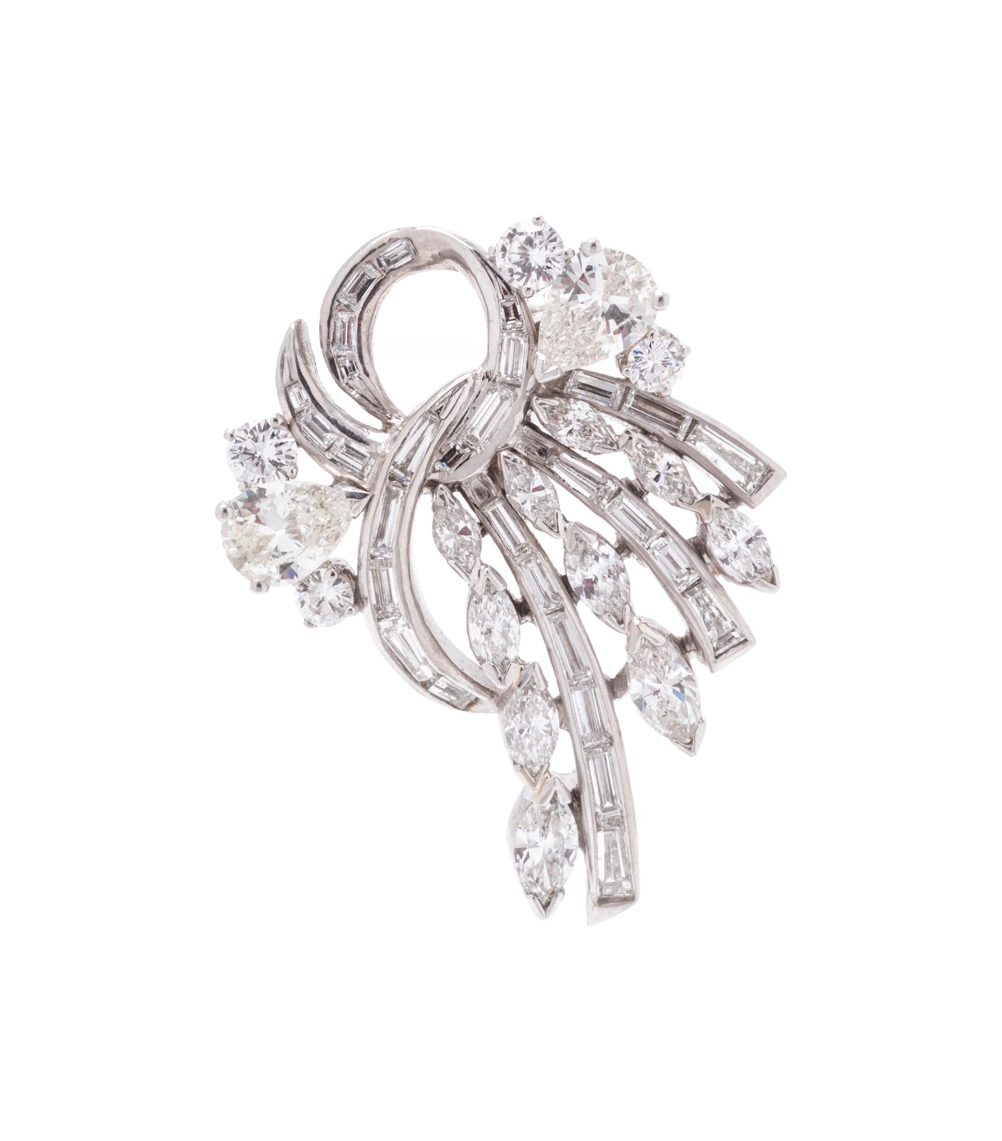 DIAMOND BROOCH