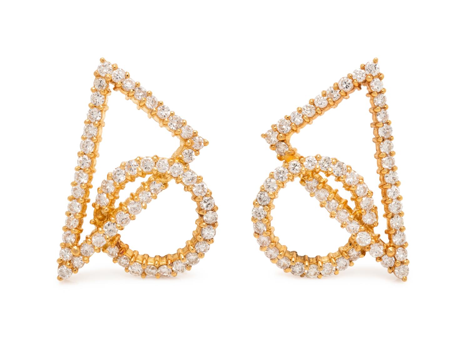 DIAMOND EARCLIPS