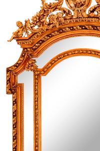 A Louis XV Style Gilded Mirror
