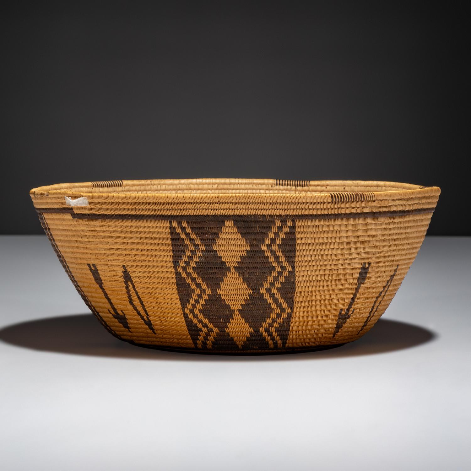 Paiute Pictorial Basket