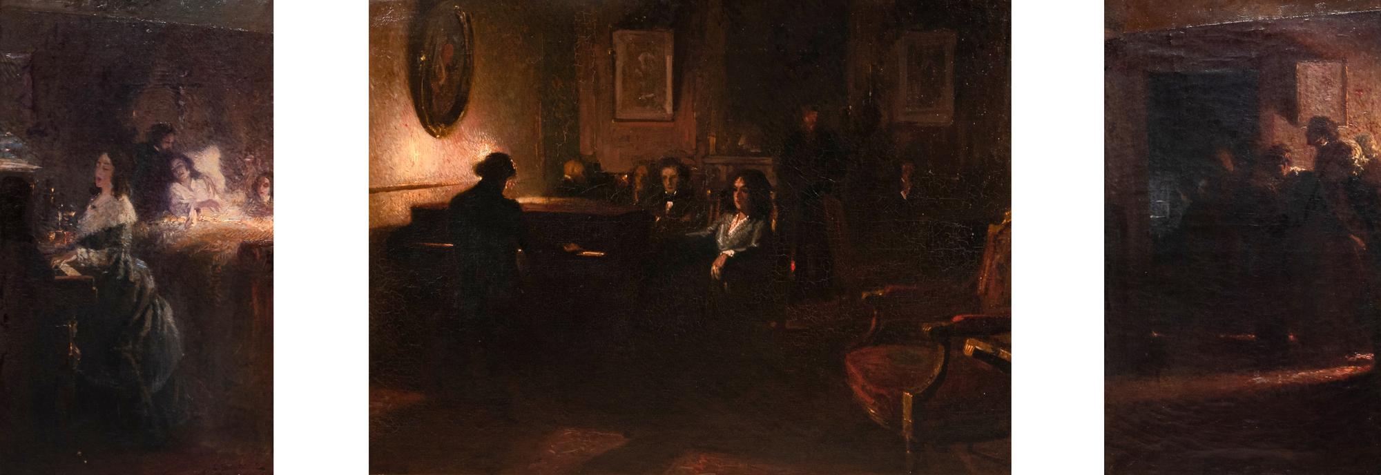 Chopin Triptych, c. 1905