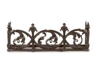 A Neoclassical Cast Steel Fire Fender