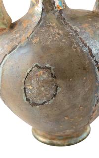 An Early Islamic Glass Flask