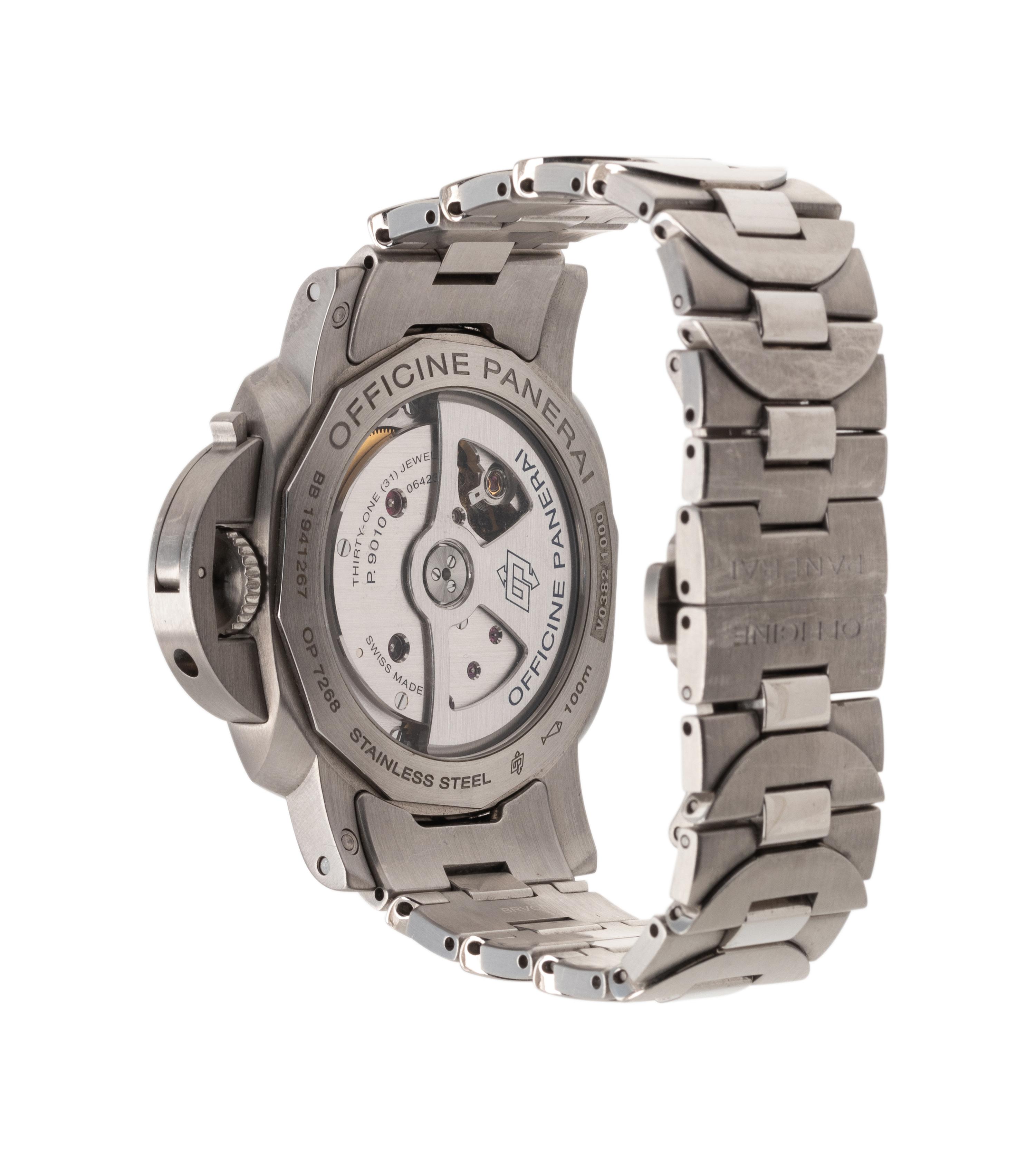 PANERAI, REF. PAM00977 STAINLESS STEEL 'LUMINOR MARINA' WRISTWATCH